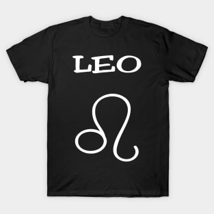 Leo Zodiac Sign T-Shirt